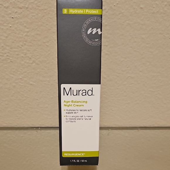 Murad Age-Balancing Night Cream - Resurgence Step 3 Hydrate/Protect 1.7oz - Picture 1 of 5